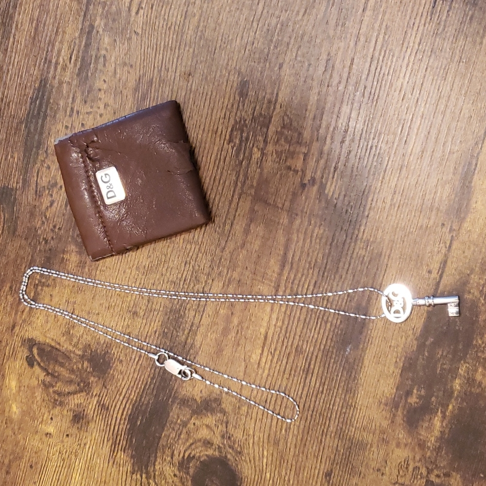 Dolce and Gabanna key necklace And Key